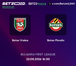 Botev Vratsa - Botev Plovdiv