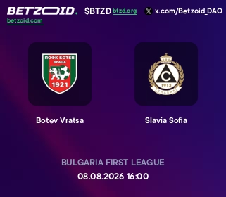 Botev Vratsa - Slavia Sofia