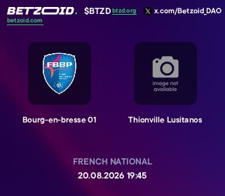 Bourg-en-bresse 01 - Thionville Lusitanos