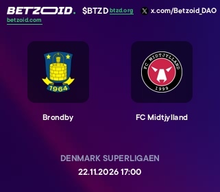 Brondby - FC Midtjylland
