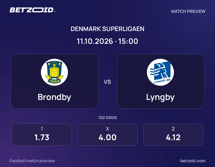 Brøndby IF – Lyngby Brøndby IF – Lyngby: kampbillede til Superligaen.