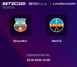 Bunyodkor - Mash'al