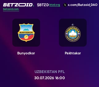 Bunyodkor - Pakhtakor