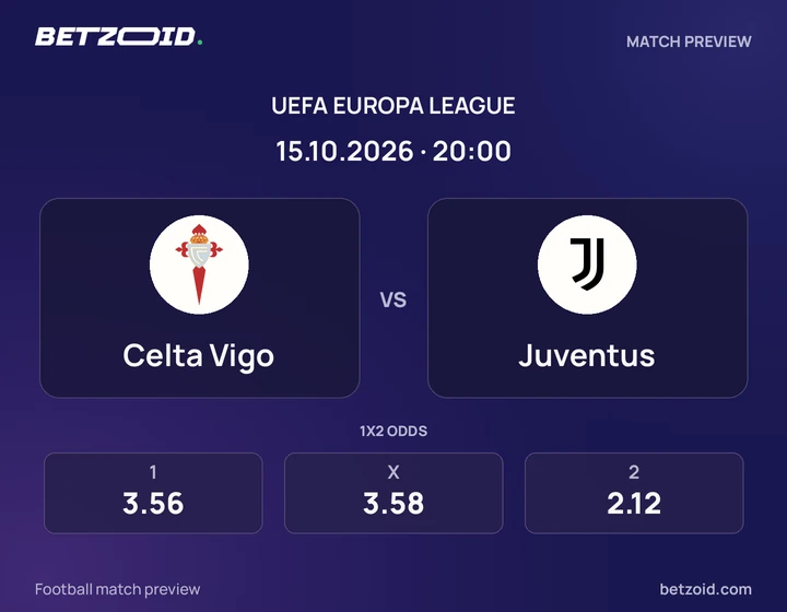 Celta Vigo – Juventus Celta Vigo – Juventus: presentazione della partita di Europa League con stemmi e orario di inizio.