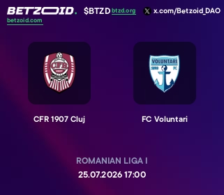 CFR 1907 Cluj - FC Voluntari