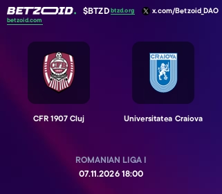 CFR 1907 Cluj - Universitatea Craiova