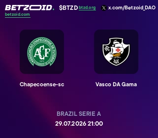 Chapecoense-sc - Vasco DA Gama
