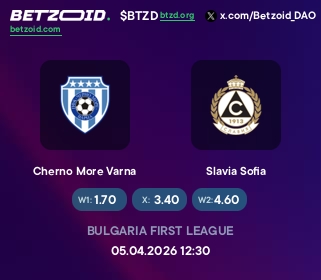 Cherno More Varna - Slavia Sofia