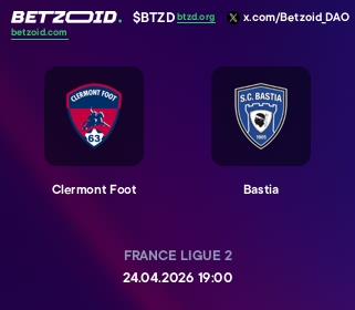 Clermont Foot - Bastia