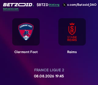 Clermont Foot - Reims