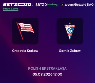Cracovia Krakow - Gornik Zabrze