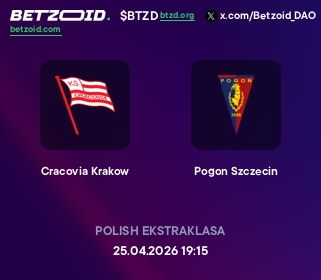 Cracovia Krakow - Pogon Szczecin