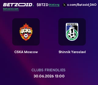 CSKA Moscow - Shinnik Yaroslavl