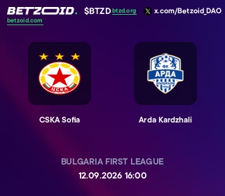 CSKA Sofia - Arda Kardzhali