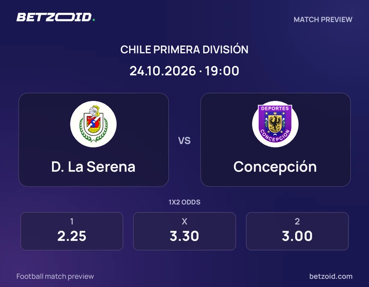 D. La Serena vs. Concepción D. La Serena vs. Concepción: imagen del partido de Primera División de Chile.
