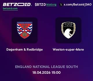 Dagenham & Redbridge - Weston-super-Mare