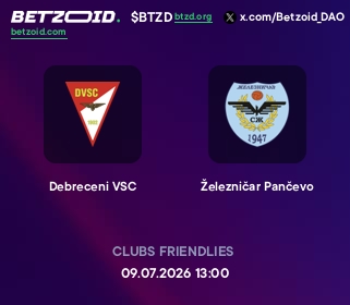 Debreceni VSC - Železničar Pančevo