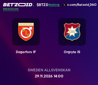Degerfors IF - Orgryte IS