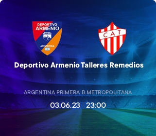 Deportivo Armenio - Talleres Remedios