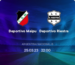 Deportivo Maipu - Deportivo Riestra