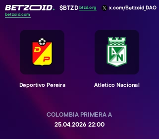 Deportivo Pereira - Atletico Nacional