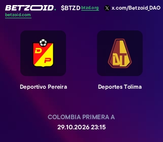 Deportivo Pereira - Deportes Tolima