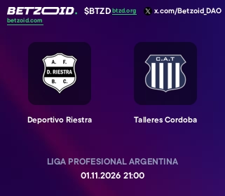 Deportivo Riestra - Talleres Cordoba