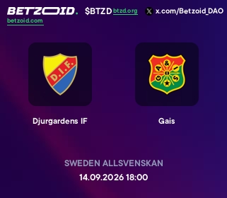 Djurgardens IF - Gais