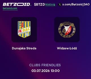 Dunajska Streda - Widzew Łódź