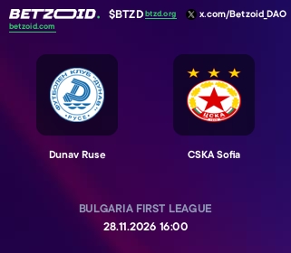 Dunav Ruse - CSKA Sofia