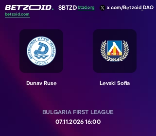 Dunav Ruse - Levski Sofia