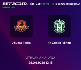 Džiugas Telšiai - FK Zalgiris Vilnius