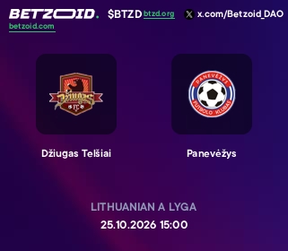 Džiugas Telšiai - Panevėžys