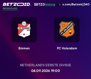 Emmen - FC Volendam