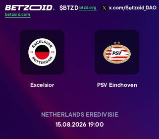 Excelsior - PSV Eindhoven