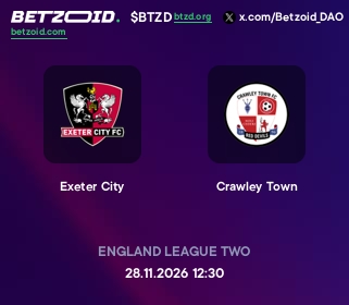 Exeter City - Crawley Town