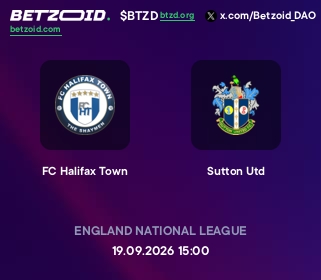 FC Halifax Town - Sutton Utd