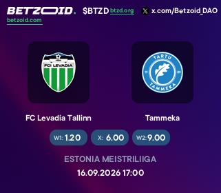 FC Levadia Tallinn - Tammeka