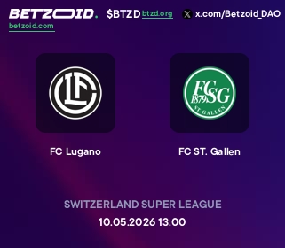 FC Lugano - FC ST. Gallen