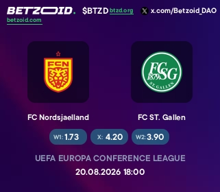 FC Nordsjaelland - FC ST. Gallen