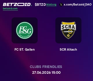FC ST. Gallen - SCR Altach