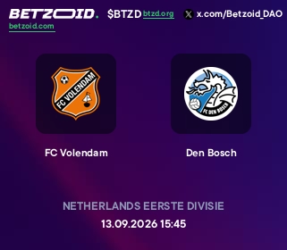 FC Volendam - Den Bosch