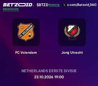 FC Volendam - Jong Utrecht