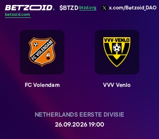 FC Volendam - VVV Venlo
