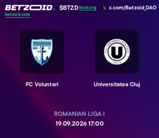 FC Voluntari - Universitatea Cluj
