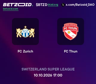 FC Zurich - FC Thun