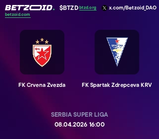 FK Crvena Zvezda - FK Spartak Zdrepceva KRV