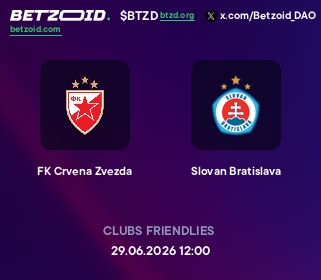 FK Crvena Zvezda - Slovan Bratislava
