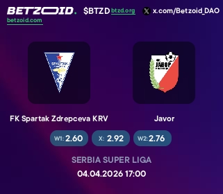 FK Spartak Zdrepceva KRV - Javor