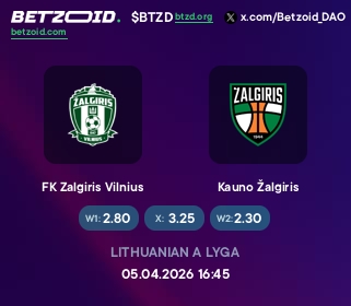 FK Zalgiris Vilnius - Kauno Žalgiris
